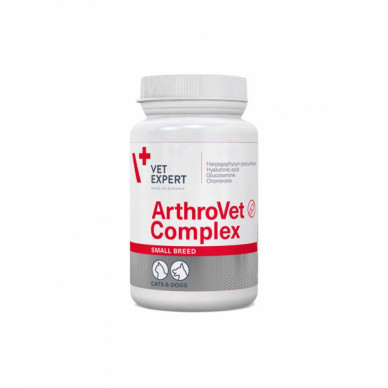 Arthrovet Complex Vet Expert – Supliment Articular pentru Câini și Pisici, 60 Capsule Twist-Off